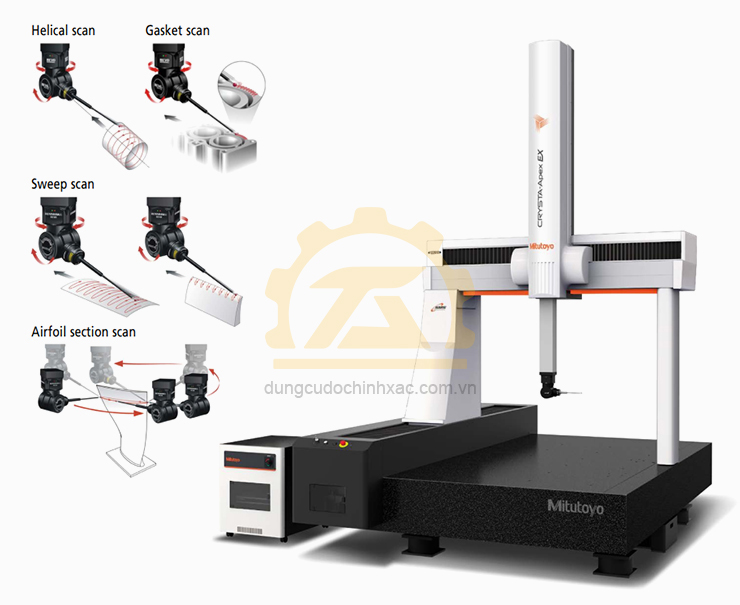 Máy đo tọa độ 3D - CMM CRYSTA-Apex EX 1200R Series